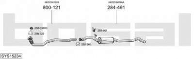 BOSAL sys15234 -  