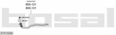 BOSAL sys15259 -