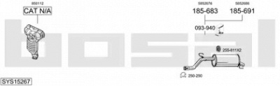 BOSAL sys15267 -
