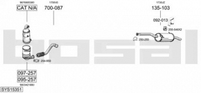 BOSAL sys15351 -