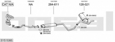 BOSAL sys15365 -
