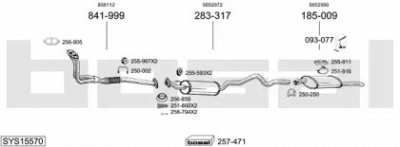 BOSAL sys15570 -