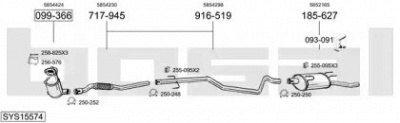BOSAL sys15574 -