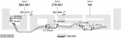 BOSAL sys15576 -  