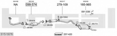 BOSAL sys15578 -