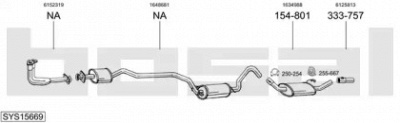 BOSAL sys15669 -  