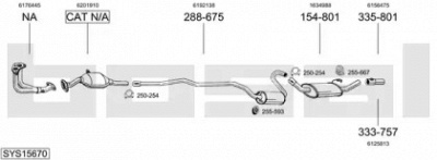 BOSAL sys15670 -