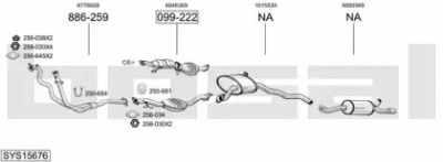 BOSAL sys15676 -  