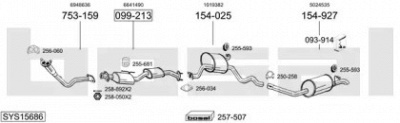 BOSAL sys15686 -
