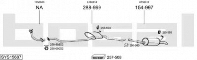 BOSAL sys15687 -