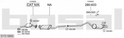 BOSAL sys15695 -
