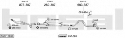 BOSAL sys15699 -