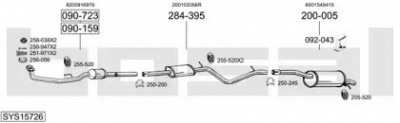 BOSAL sys15726 -