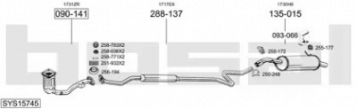 BOSAL sys15745 -