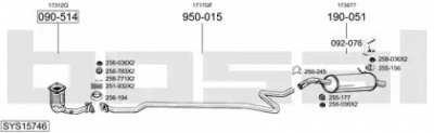 BOSAL sys15746 -