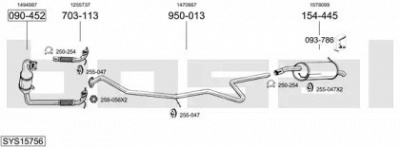 BOSAL sys15756 -