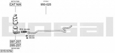 BOSAL sys15762 -