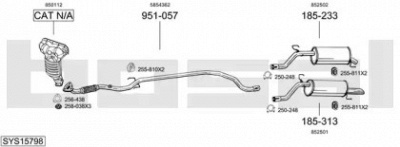 BOSAL sys15798 -  