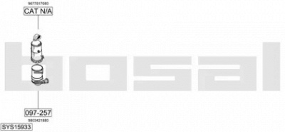 BOSAL sys15933 -  