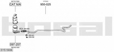 BOSAL sys15936 -