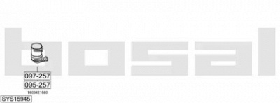 BOSAL sys15945 -