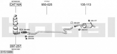 BOSAL sys15988 -  