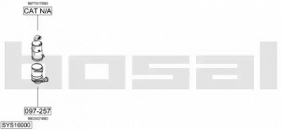 BOSAL sys16000 -