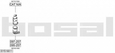 BOSAL sys16011 -