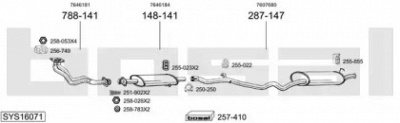 BOSAL sys16071 -