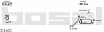 BOSAL sys16205 -  