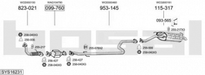 BOSAL sys16231 -