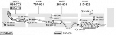 BOSAL sys16423 -
