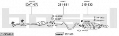 BOSAL sys16428 -