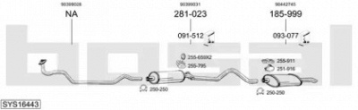 BOSAL sys16443 -  
