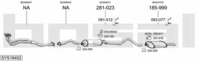 BOSAL sys16452 -  