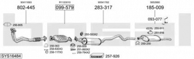 BOSAL sys16484 -
