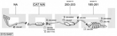 BOSAL sys16497 -