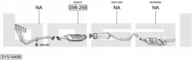 BOSAL sys16498 -