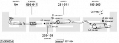 BOSAL sys16504 -