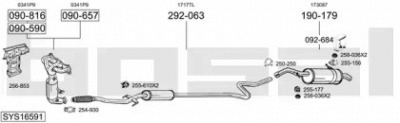 BOSAL sys16591 -  