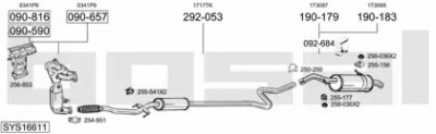 BOSAL sys16611 -