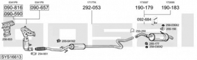 BOSAL sys16613 -  