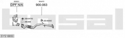 BOSAL sys16650 -