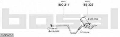 BOSAL sys16656 -