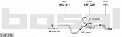 BOSAL sys16666 -