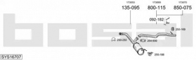 BOSAL sys16707 -