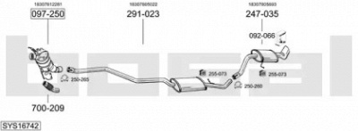 BOSAL sys16742 -