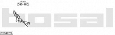 BOSAL sys16766 -