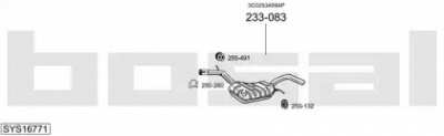BOSAL sys16771 -