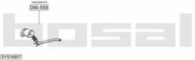 BOSAL sys16957 -